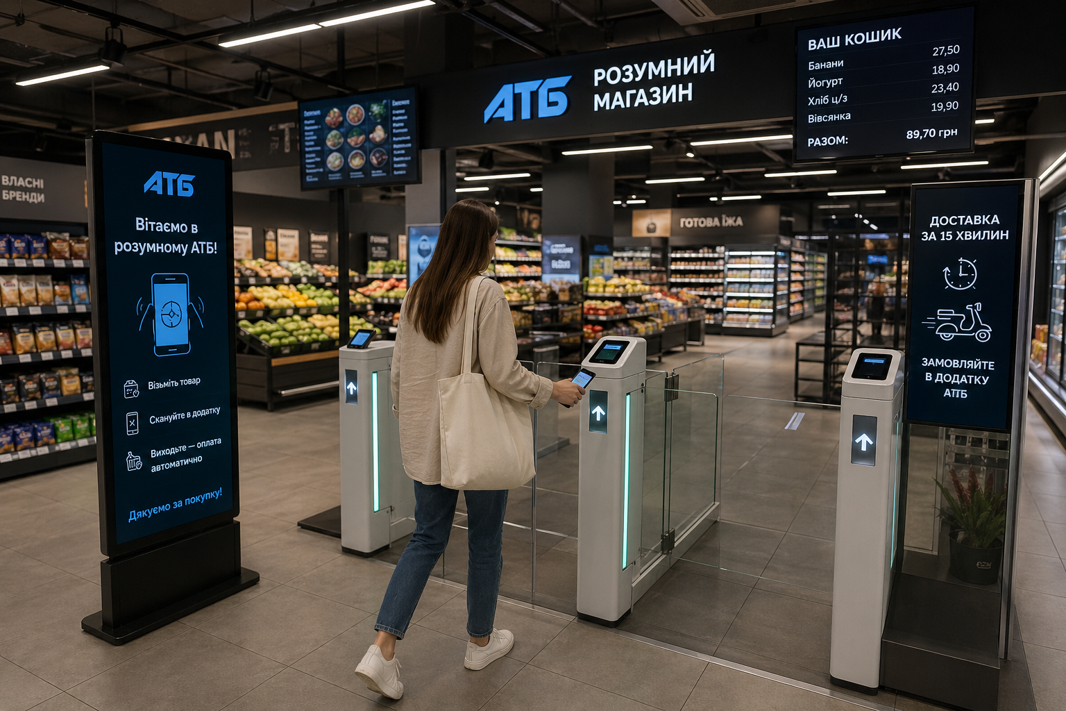 Без касирів, черг та прострочки. Яким буде 