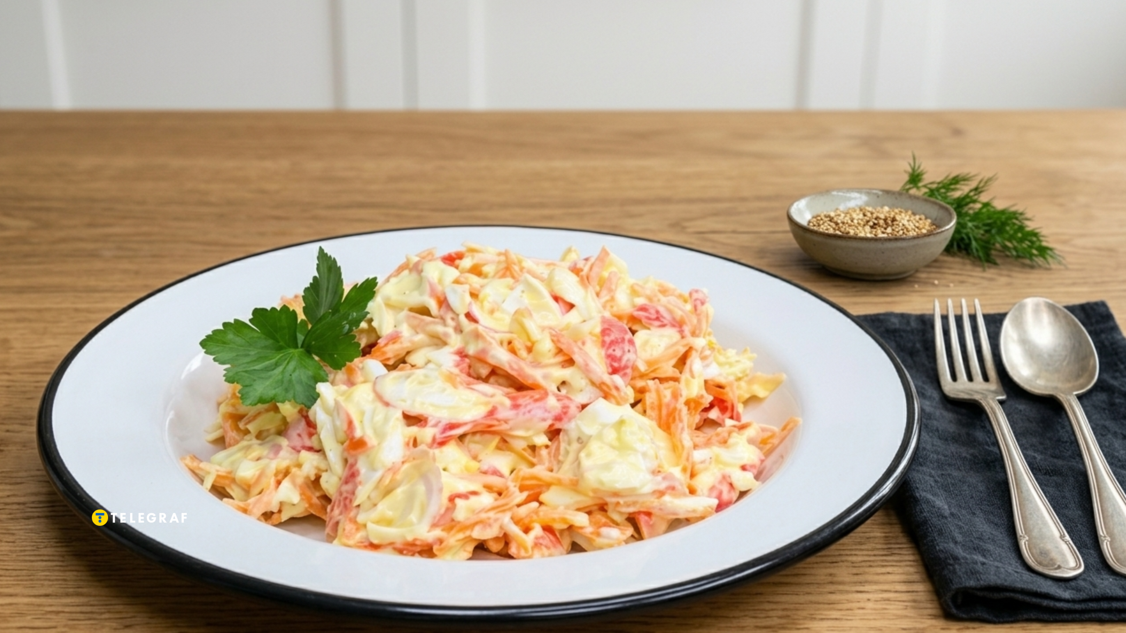 Більшість інгредієнтів — за знижкою: цей салат з крабовими паличками варто приготувати на Великдень