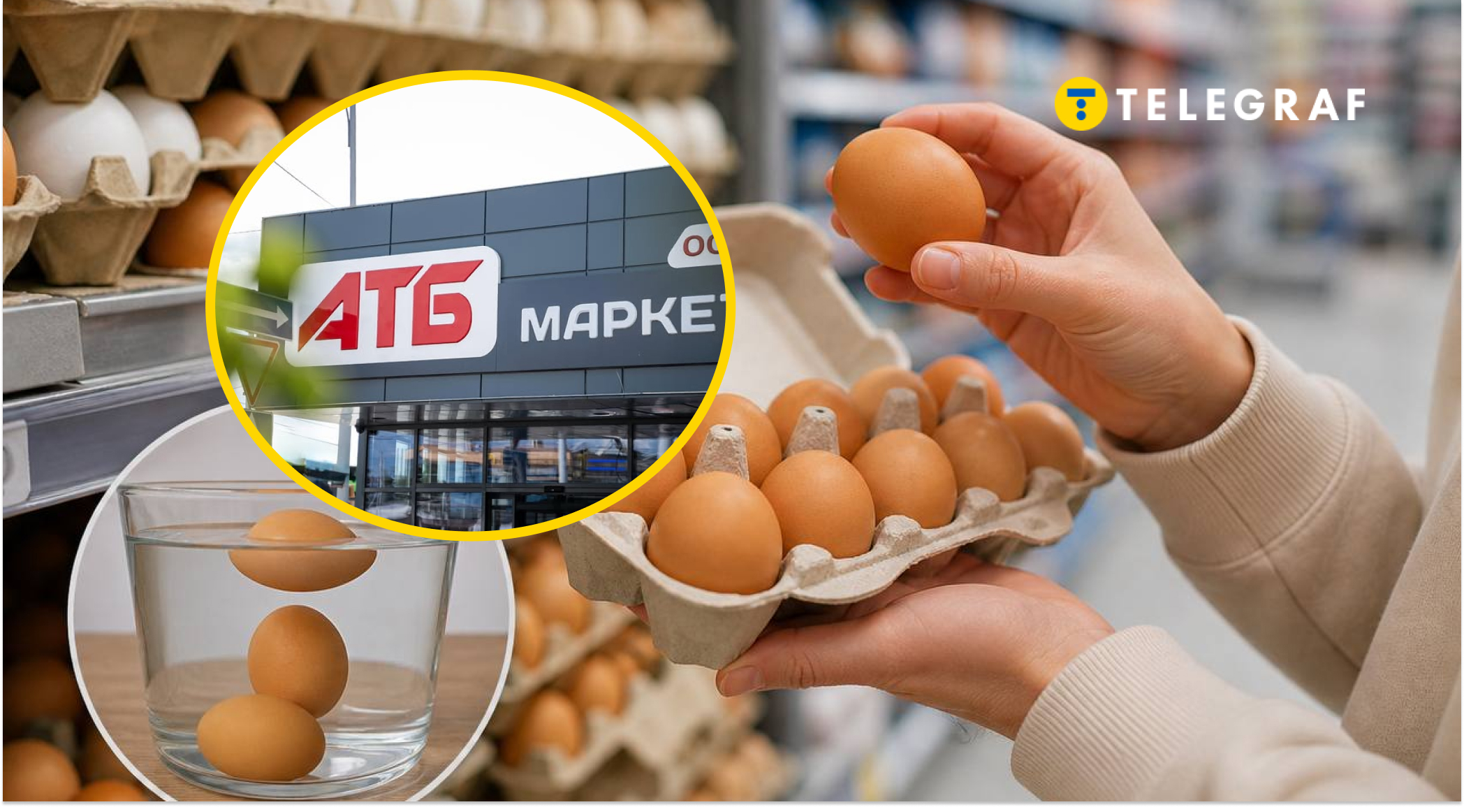 Перевіряємо на свіжість яйця з 