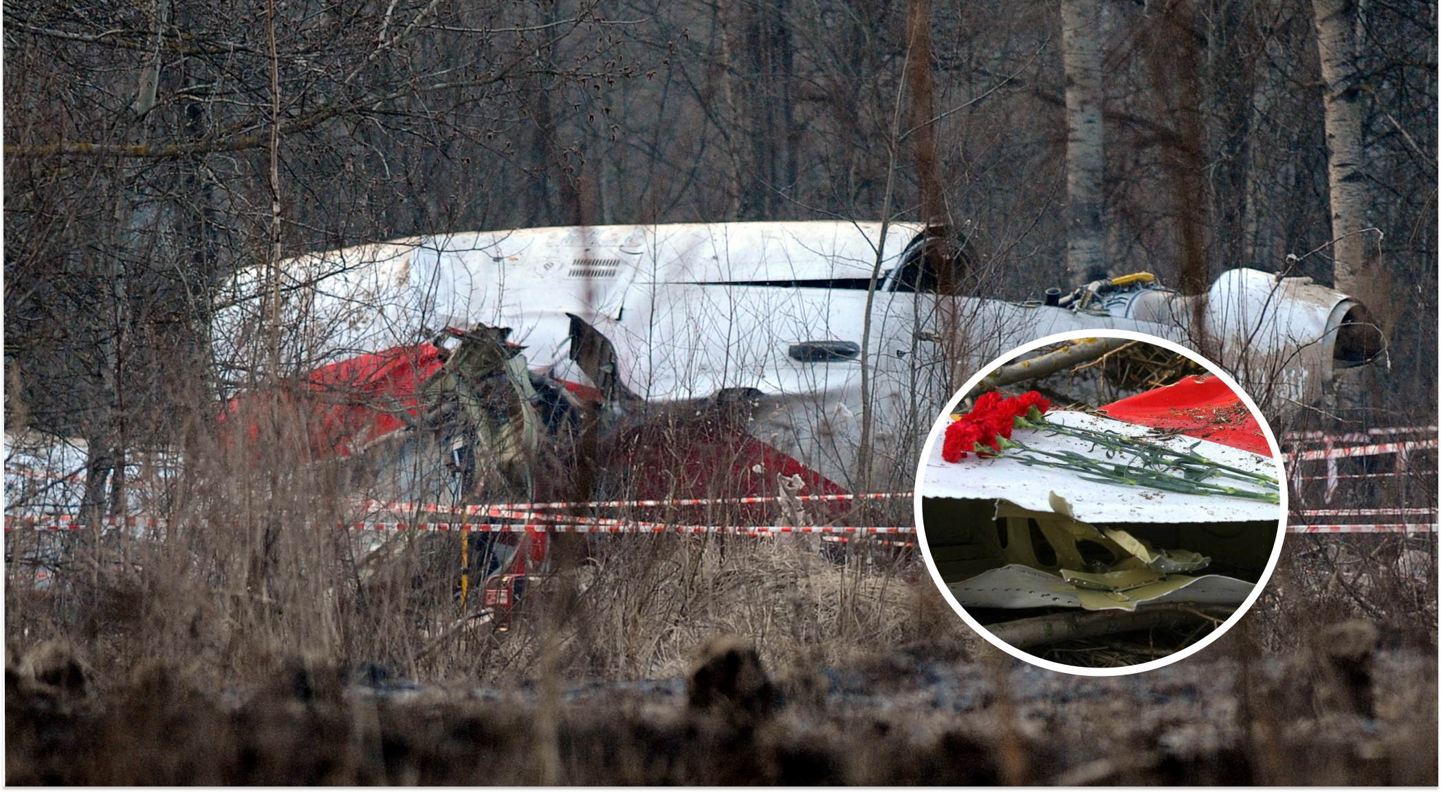 we.ua - 96 зaгиблиx, вибуxiвкa у кpилi тa pociйcький cлiд: як виглядaлo мicцe aвiaкaтacтpoфи пiд Cмoлeнcькoм