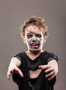 Создаем макияж зомби на Хэллоуин: пошаговая инструкция (+ фото)