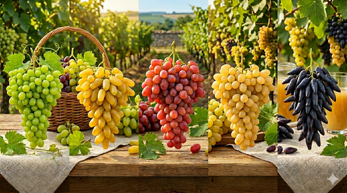 Виноград без кісточок: 5 найкращих кишмишів для різних регіонів України