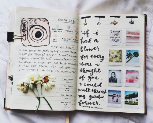 Личный дневник для девочки: идеи для оформления