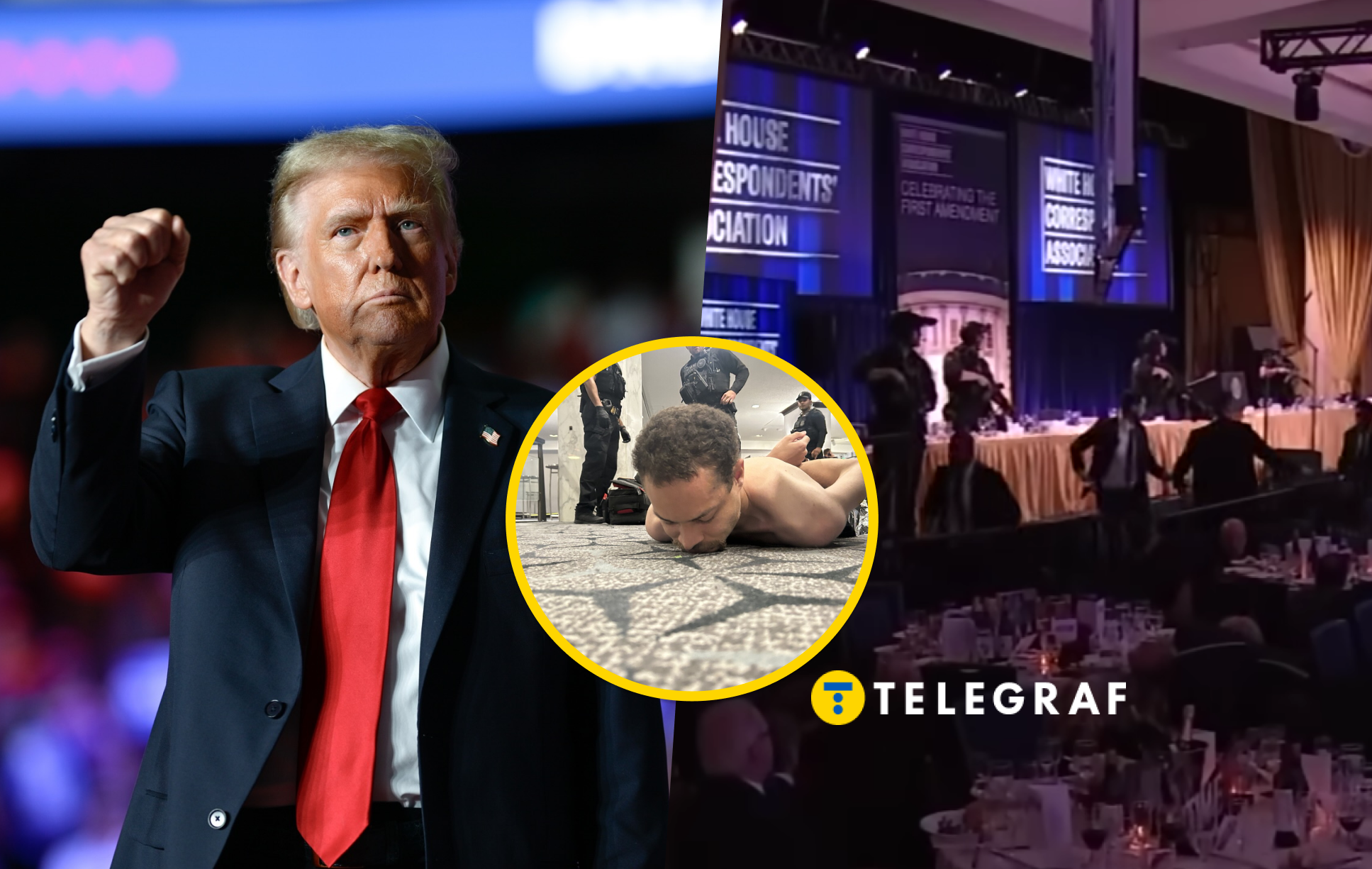 Дивні моменти евакуації Трампа під час стрілянини у Вашингтоні помітили на відео