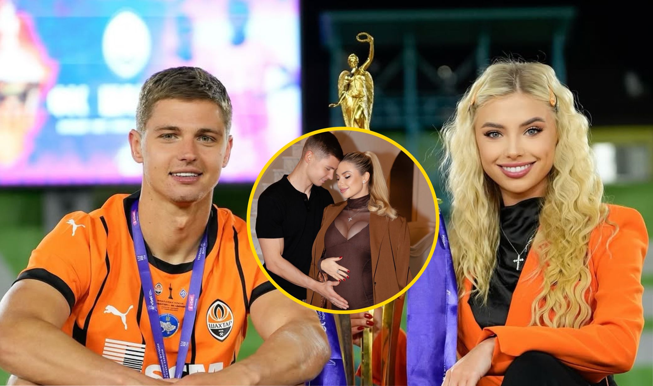 Футболіст збірної України разом із вагітною дружиною потрапив на обкладинку модного журналу (фото)