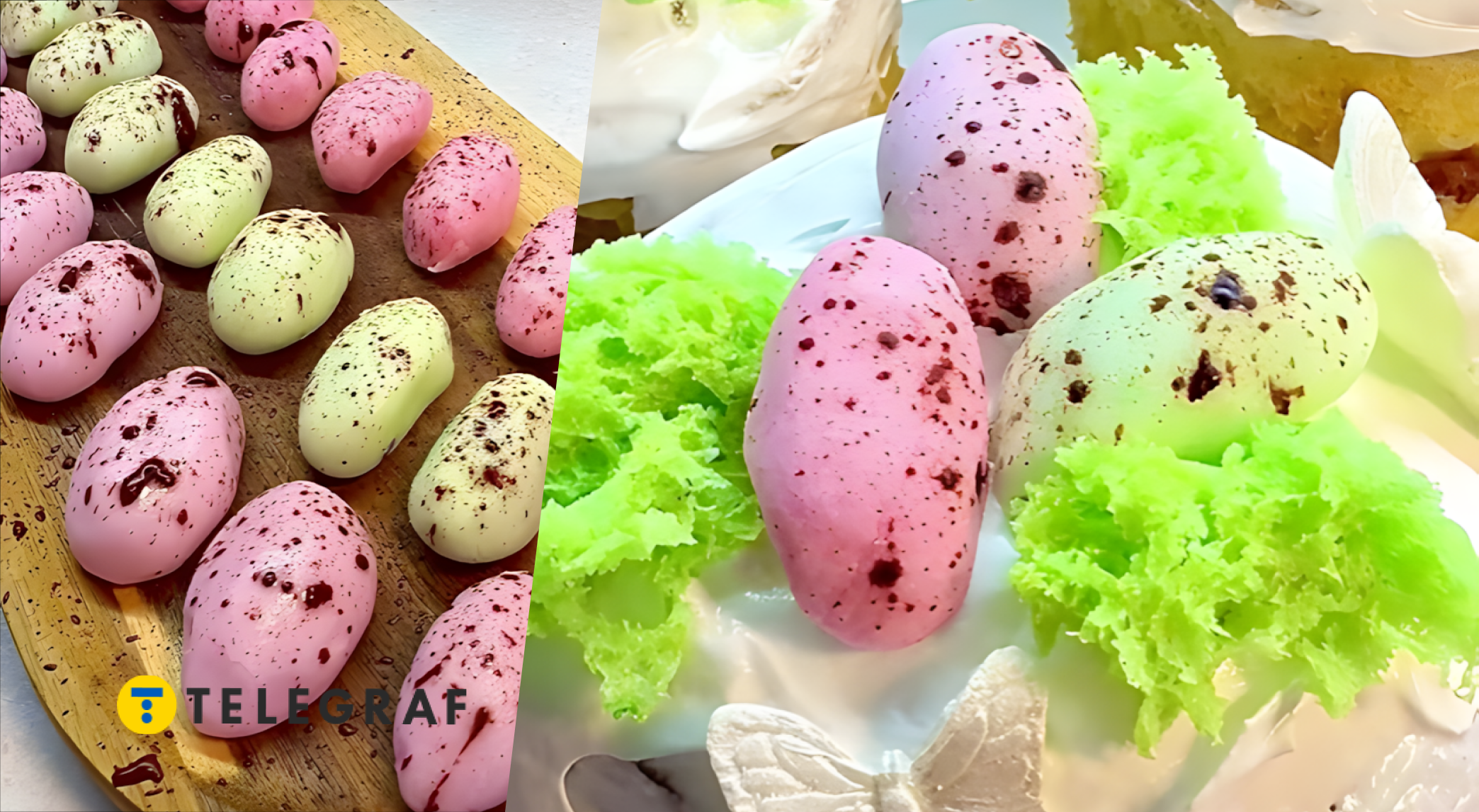 Цукрові яйця для прикрашання паски: простий рецепт з білка і цукрової пудри (відео)