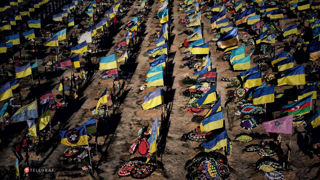 Погибших украинцев на сегодня