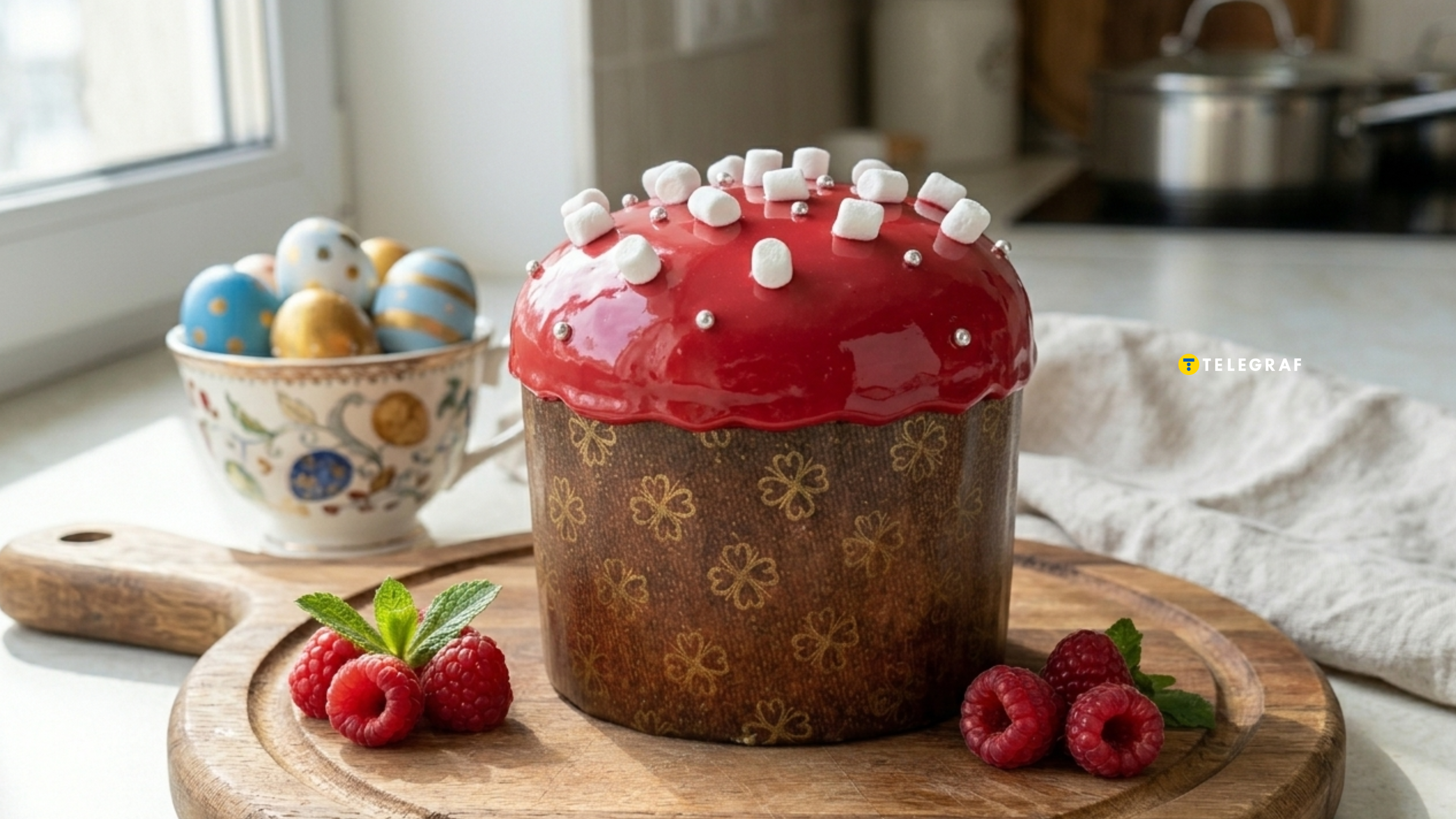 Яскрава, глянцева, ідеальна: ягідна глазур, яка тримається на пасці й не тріскається