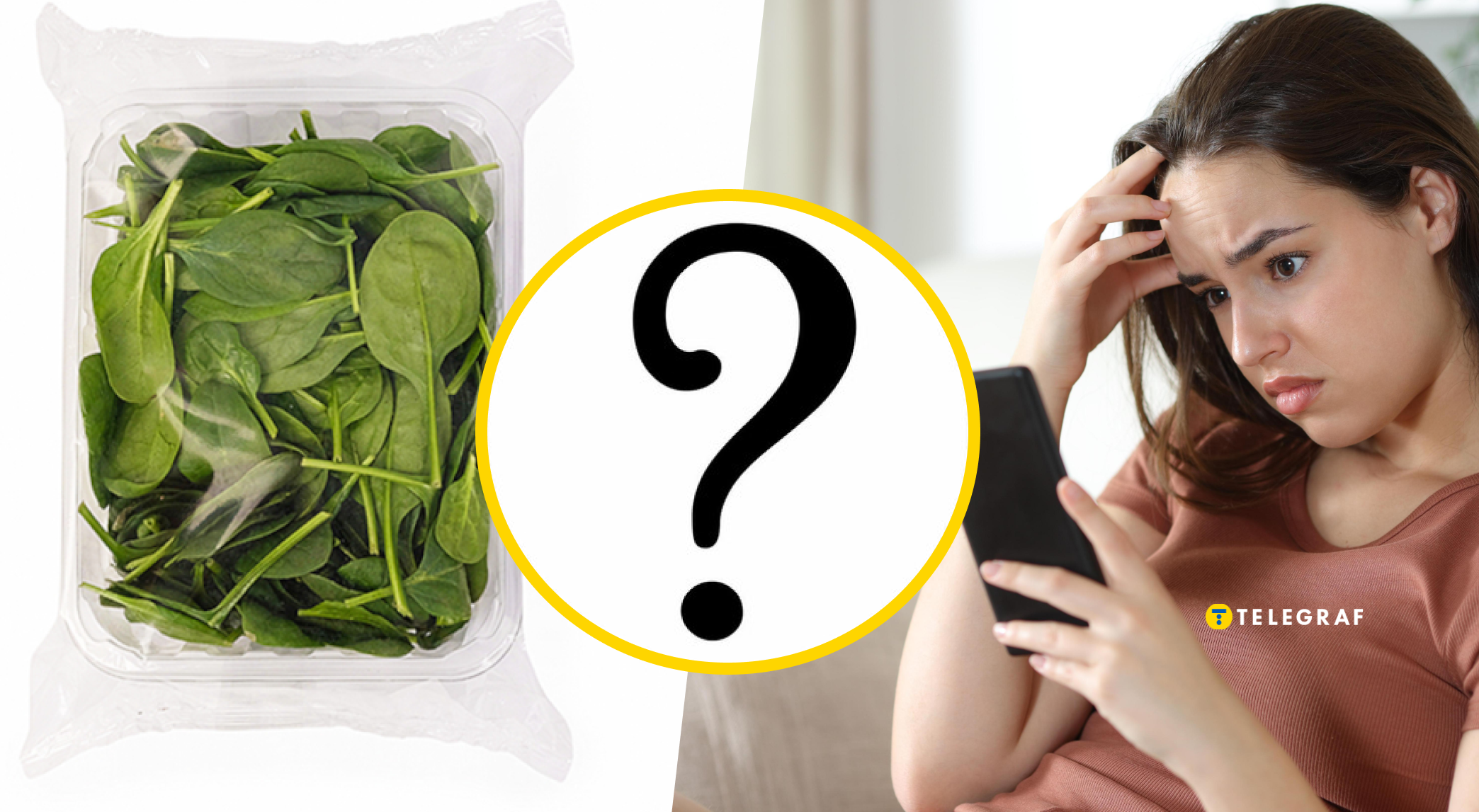 Українка виявила у фасованому шпинаті неприємного 