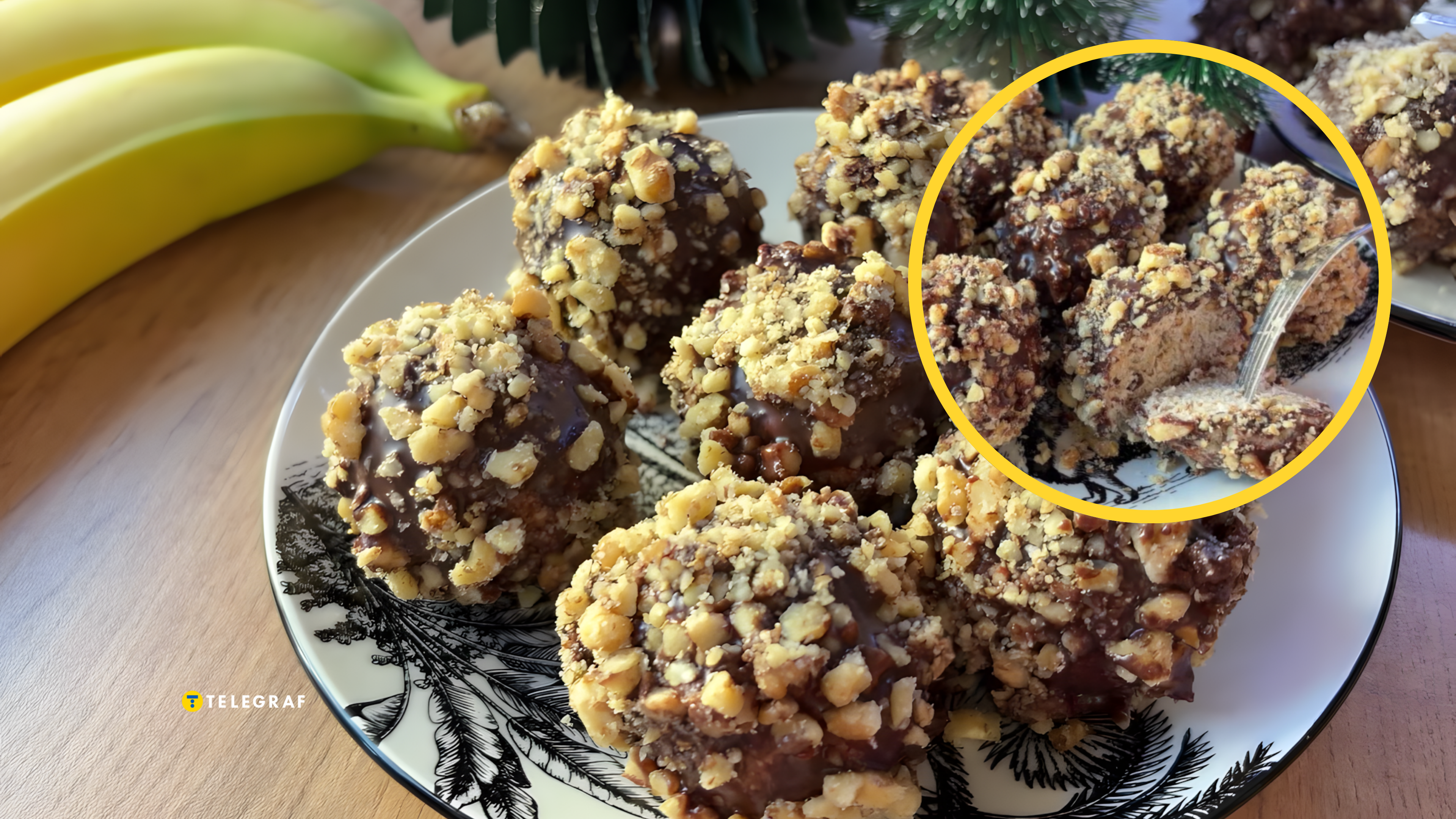 Бананові цукерки з горіхами та шоколадом: рецепт смачного десерту до чаю (відео)