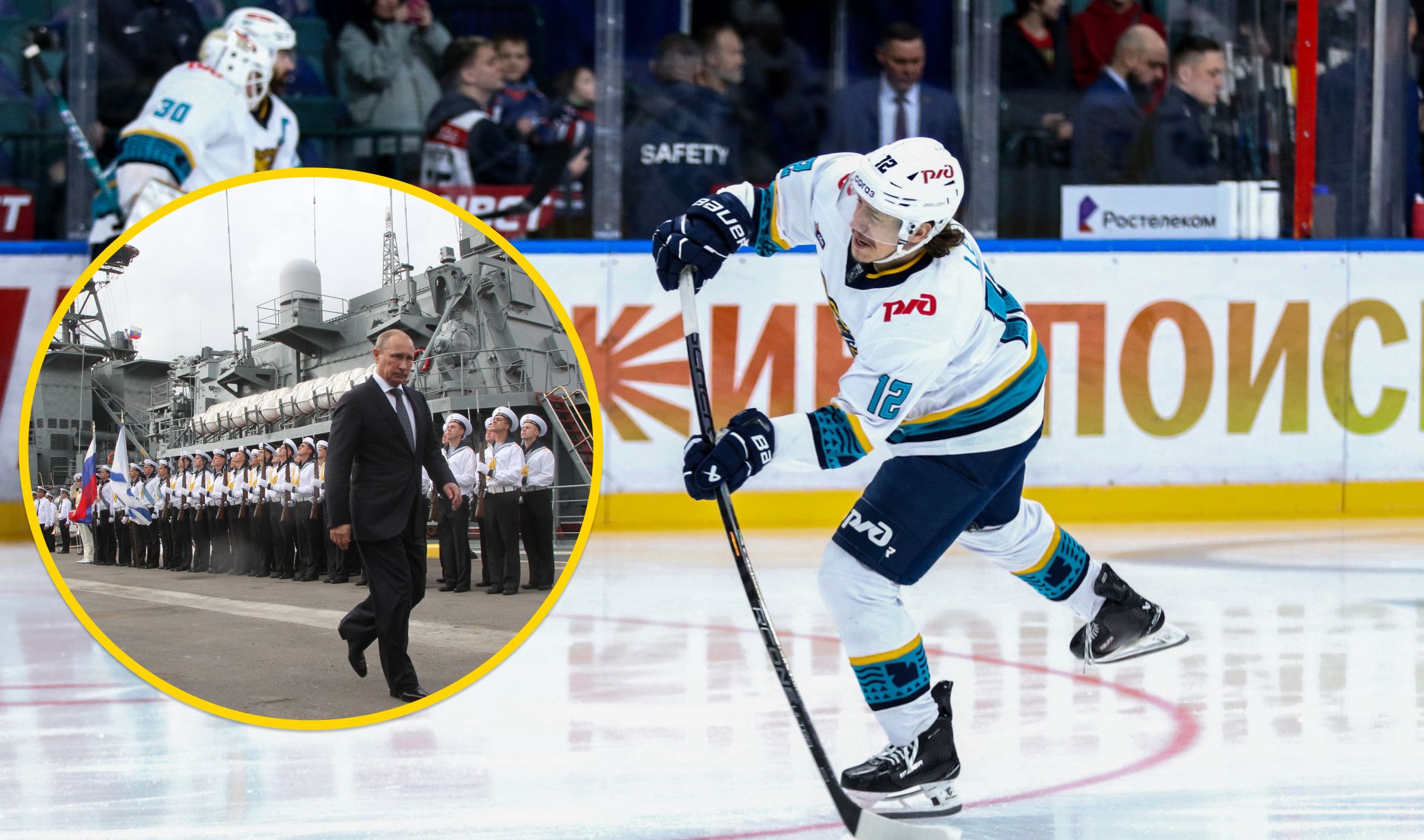 Канадський хокеїст подякував армії Росії за 