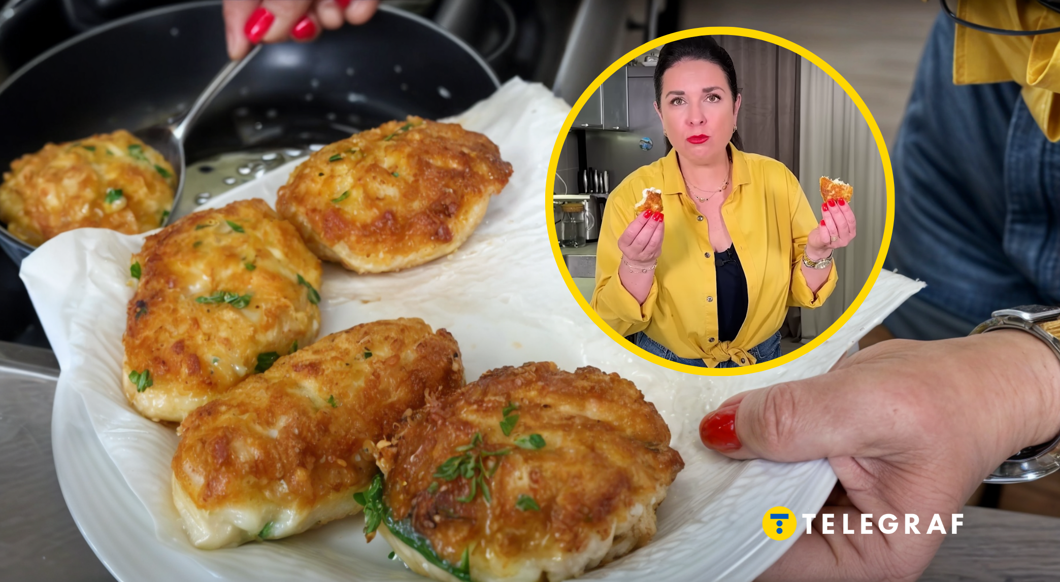 Ліниві пиріжки, від яких неможливо відірватися: готуємо без замішування тіста (відео)