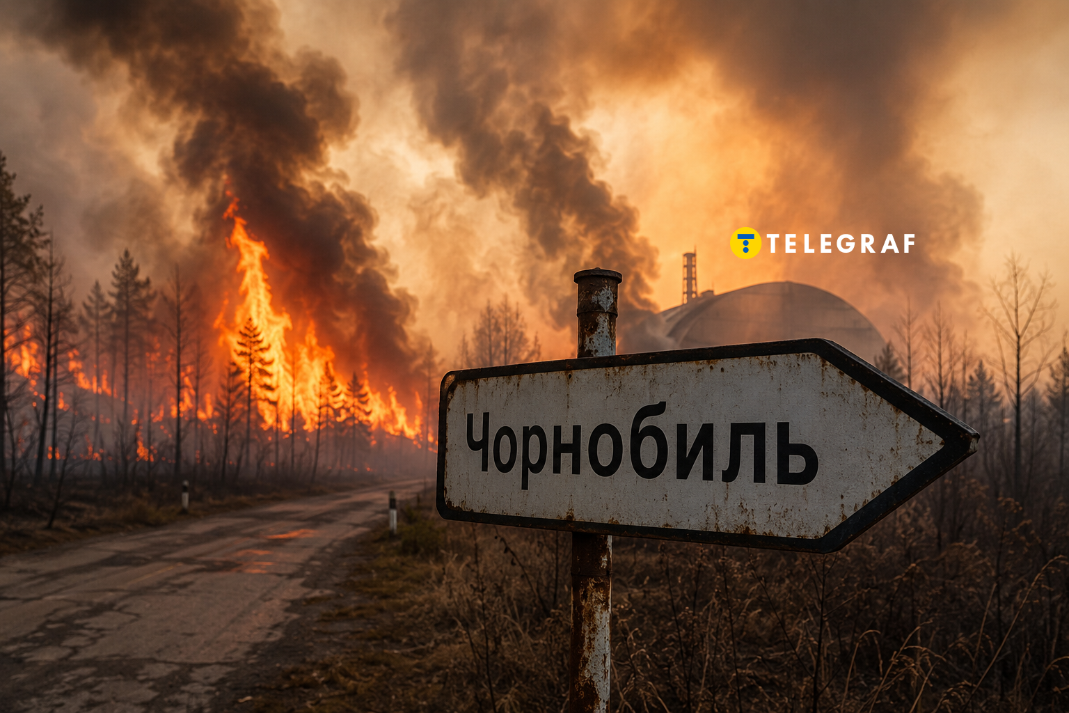 Чорнобиль охопила велика пожежа: чи варто боятися радіації прилеглим областям