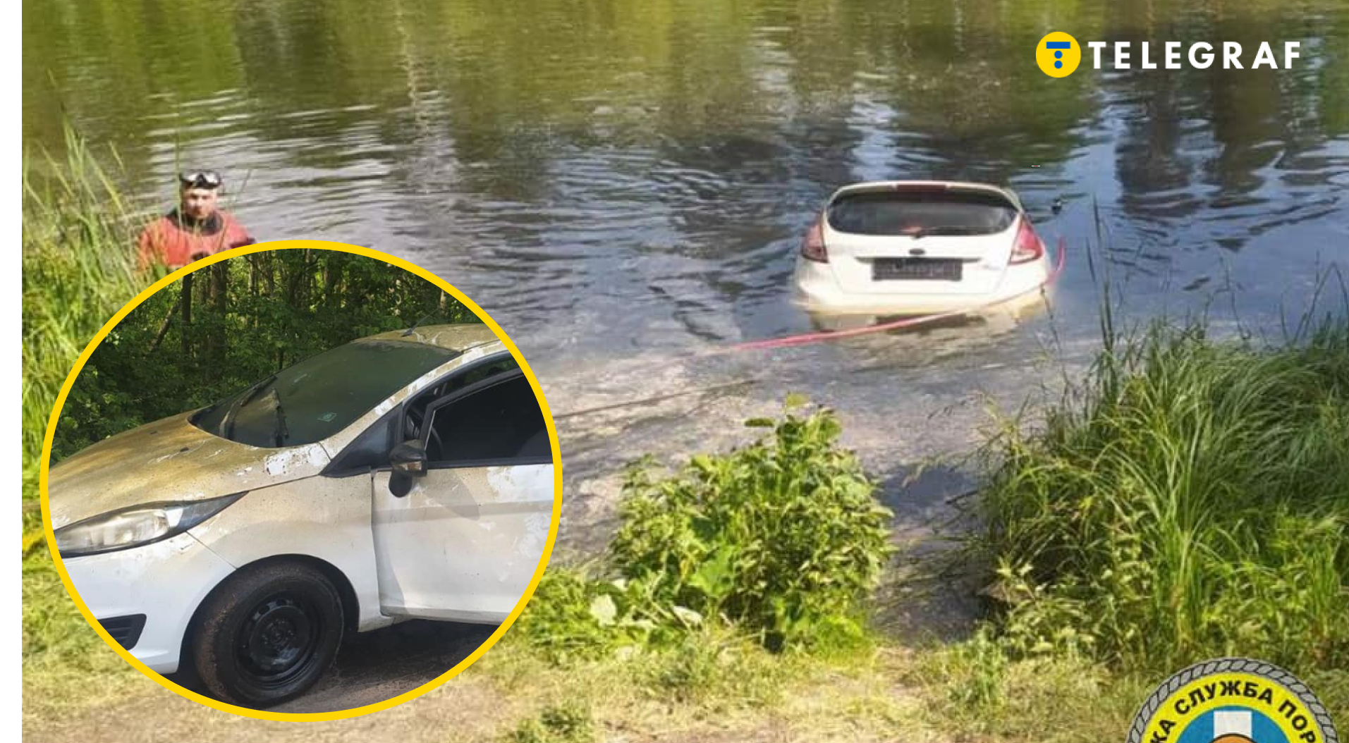 Пуща-Водица в Киеве - со дна озера спасатели достали легковушку, фото,  подробности - Телеграф