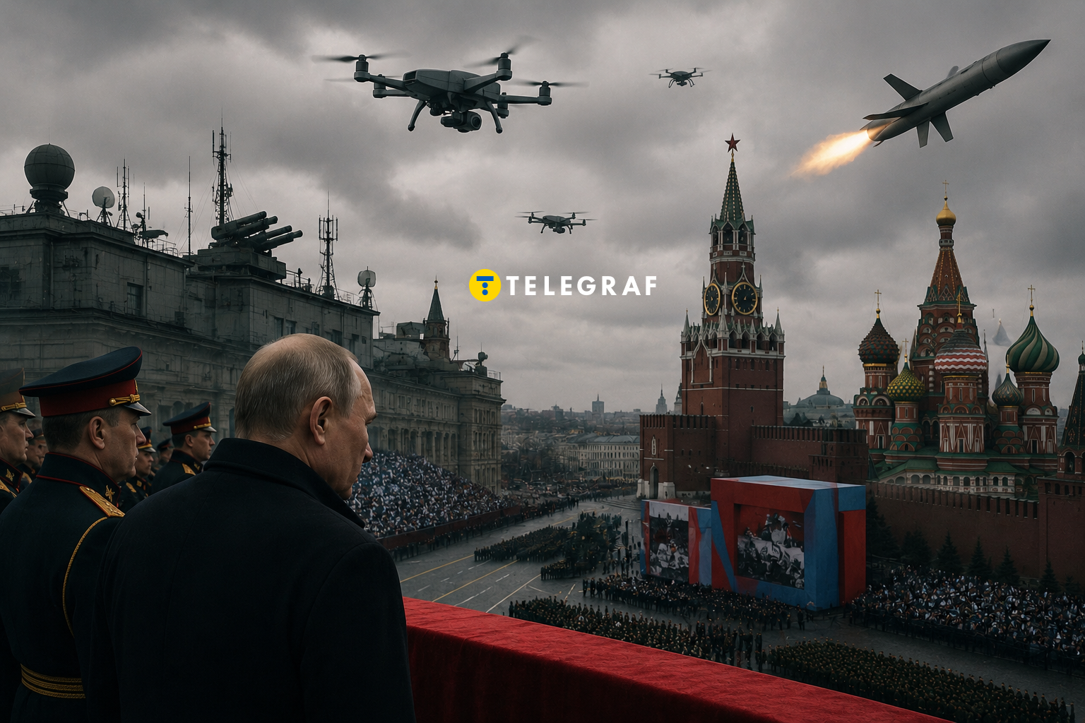 Ракети летять далеко. Чи може Україна дістати Путіна на 9 травня, несподіваний прогноз ШІ