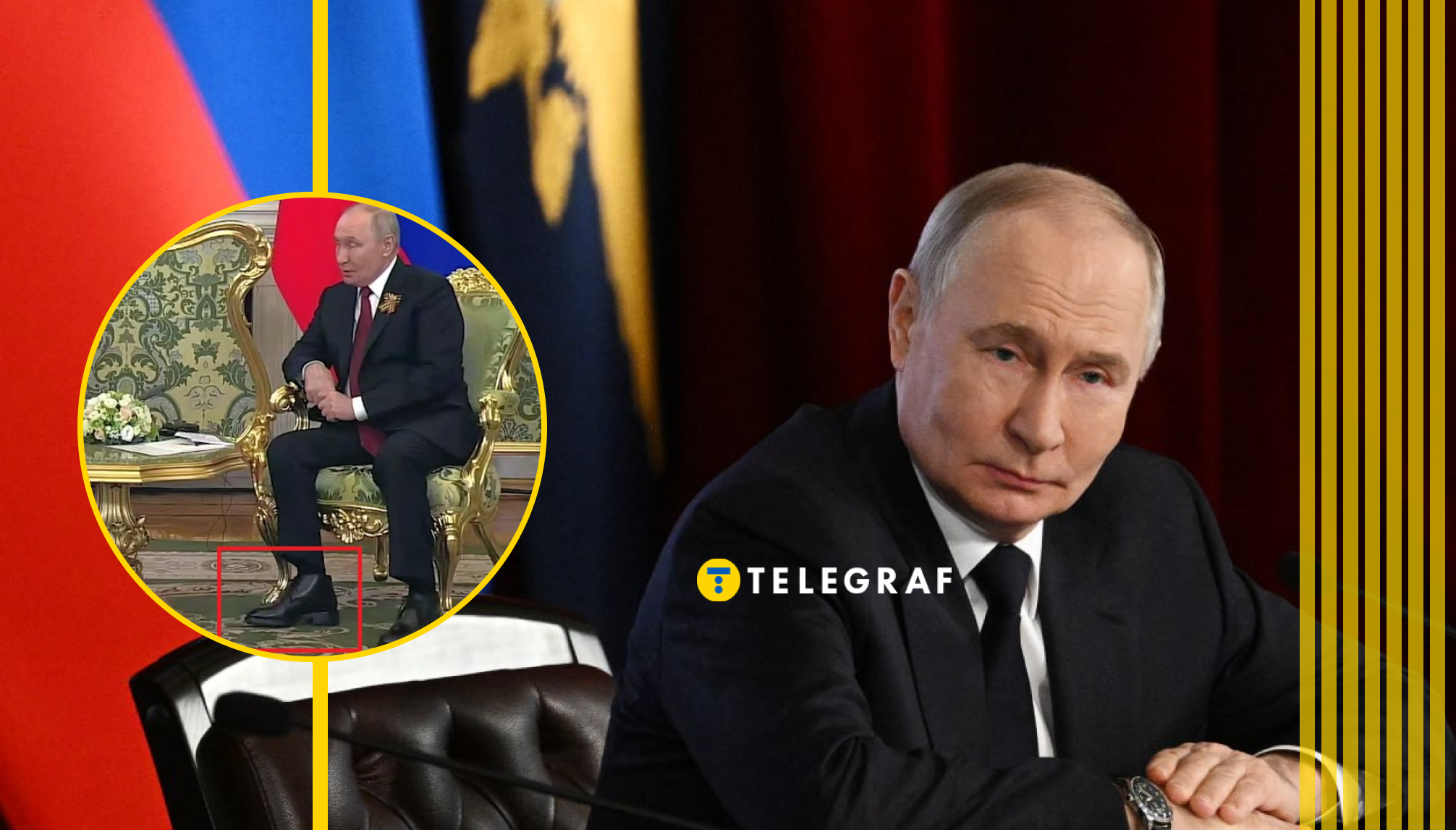 Головний комплекс Путіна дав про себе знати: глава РФ прийшов на зустріч в особливому взутті (фото)
