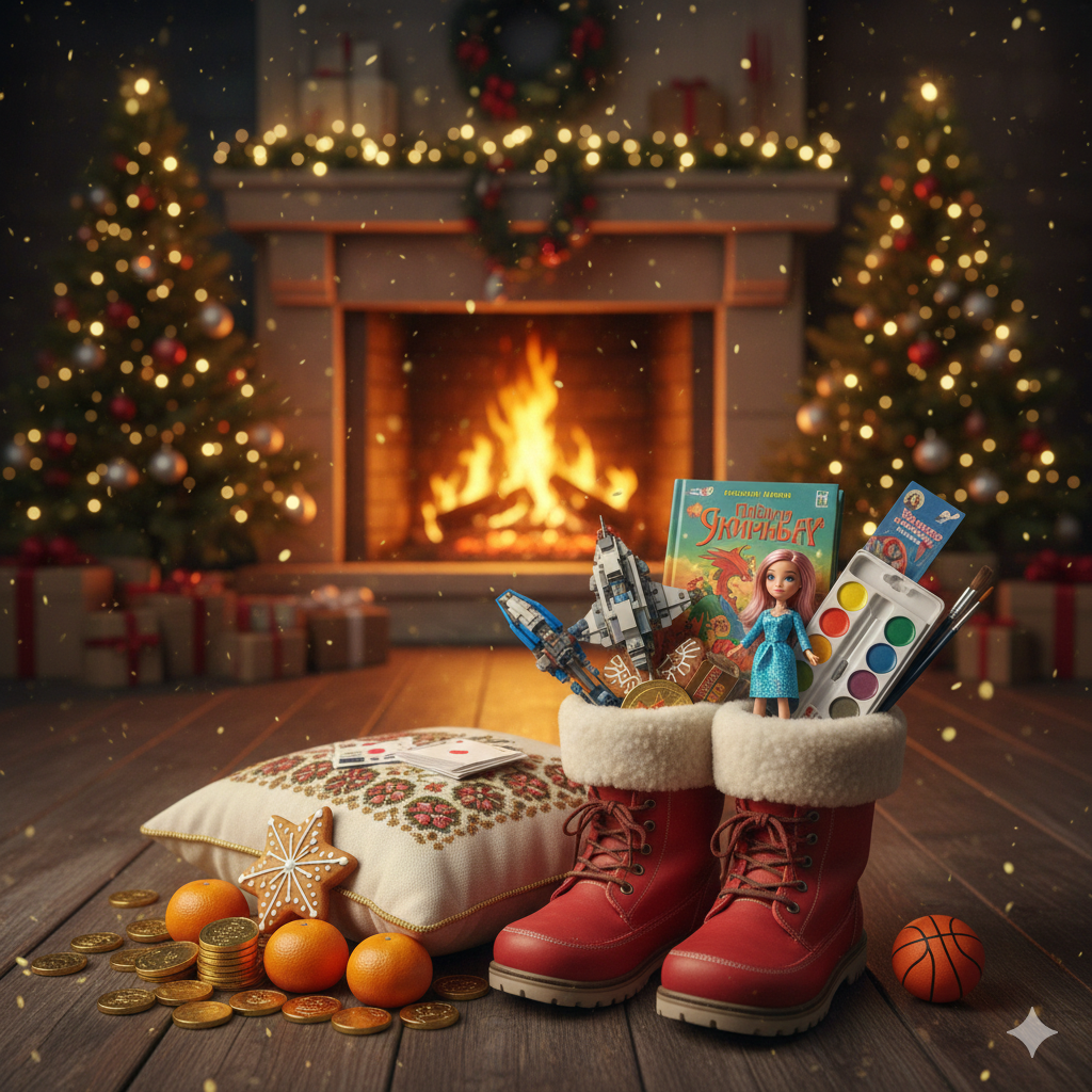 Подарунки хлопцеві на миколая