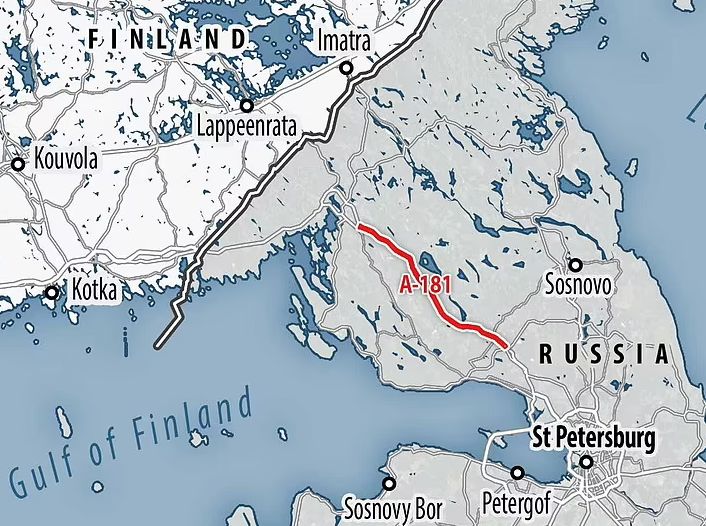 Граница с финляндией 2023. Граница с Финляндией.