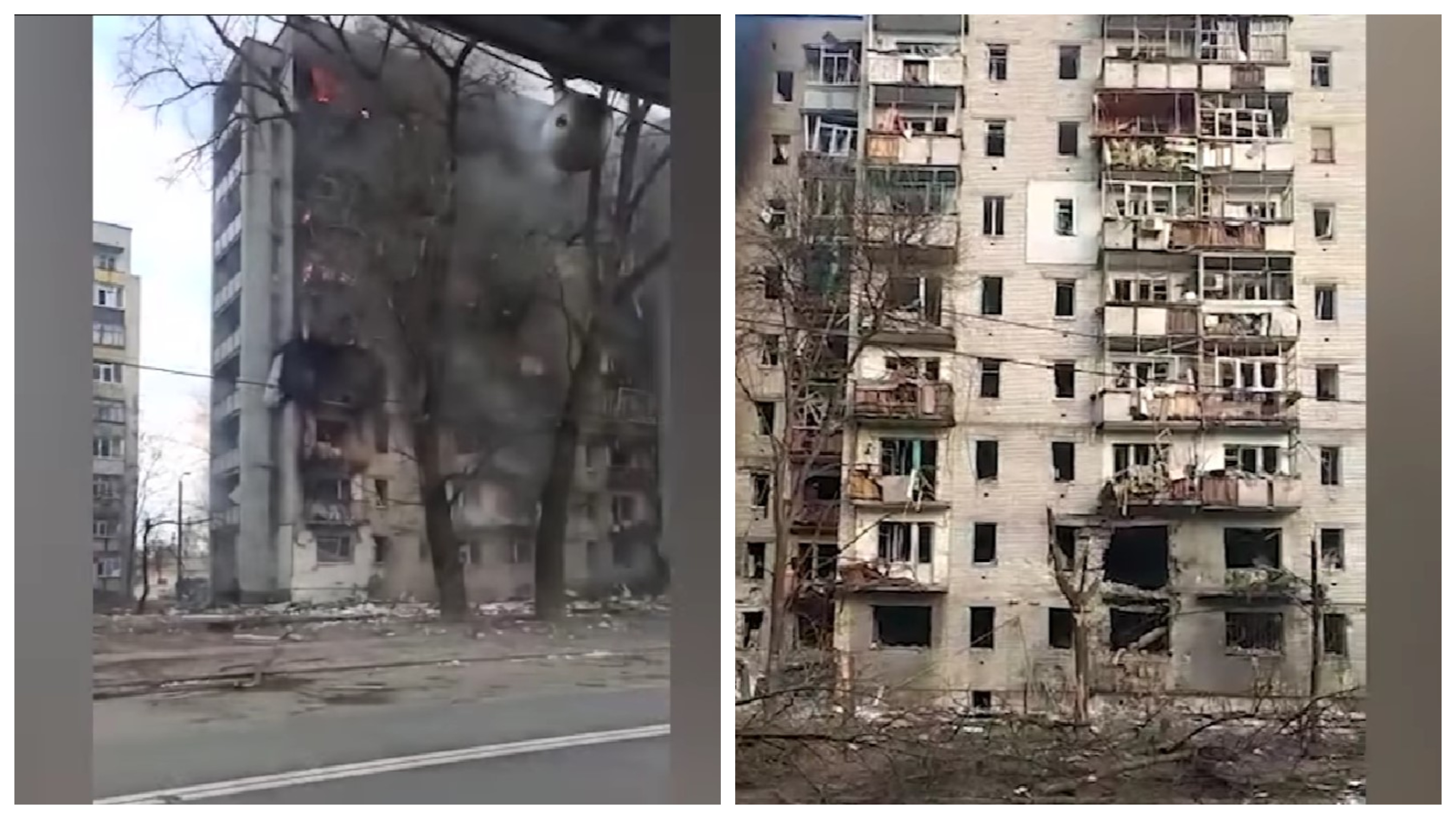 В Чернигове показали, что осталось от жилых многоэтажек после ...