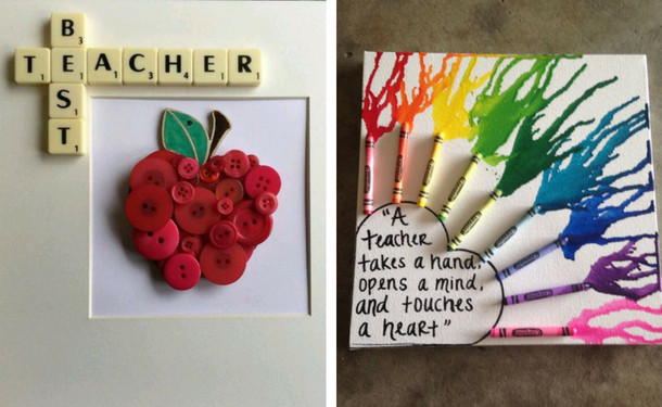 Рисунки ко Дню учителя: цветы, книги, учительницы, доски, класс (ТОП 10)