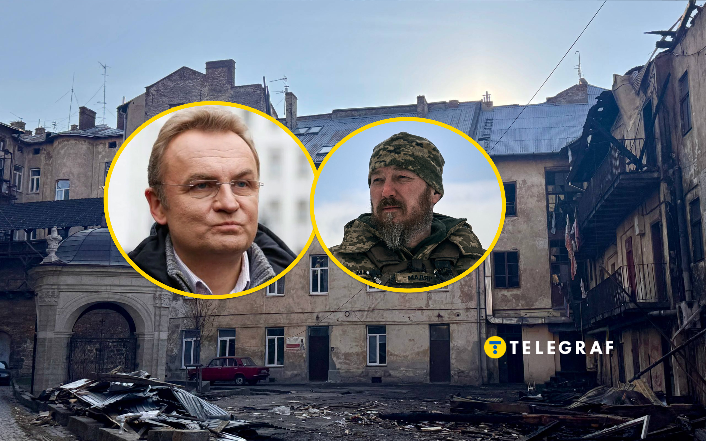 Садовий дорікнув Мадяру через роботу ППО та отримав жорстку відповідь. Як часто насправді атакують Львів