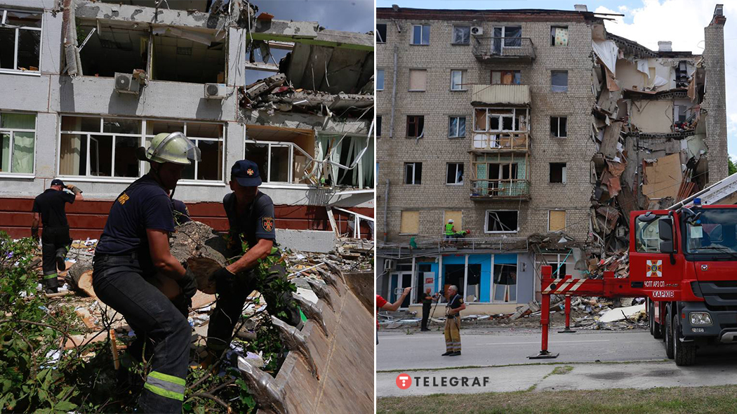 Фото харькова после бомбежки