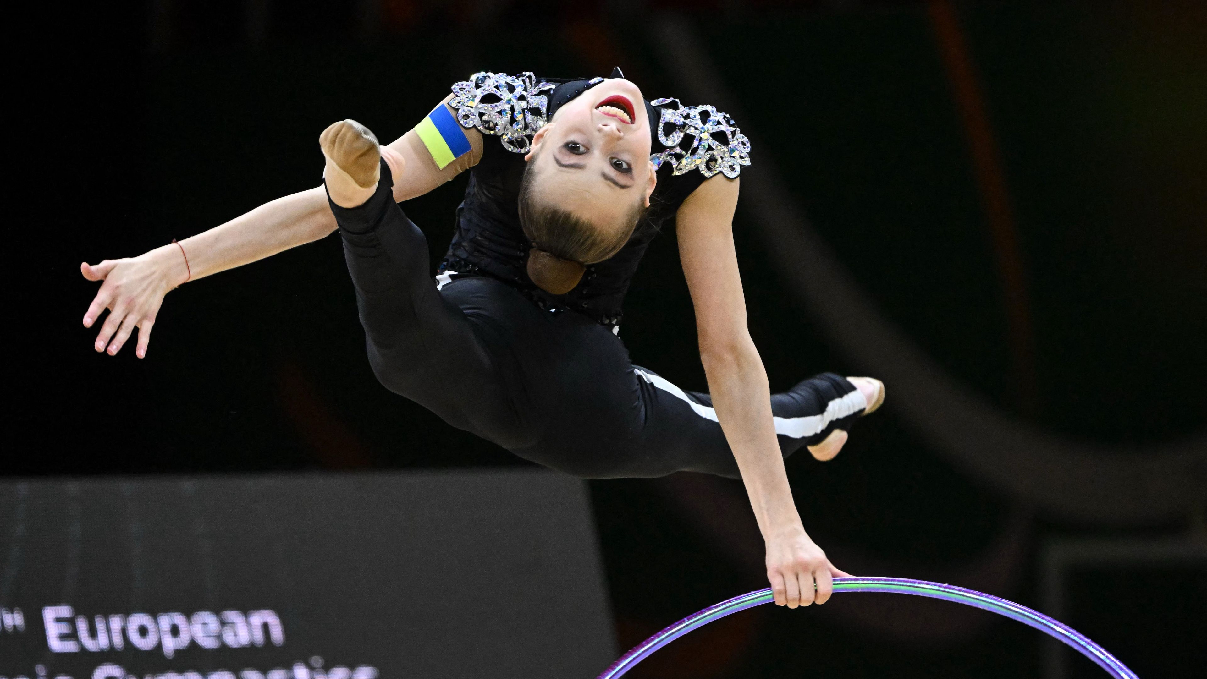 Таисия Онофрийчук выиграла бронзу на чемпионате Европы по художественной  гимнастике, видео - Телеграф