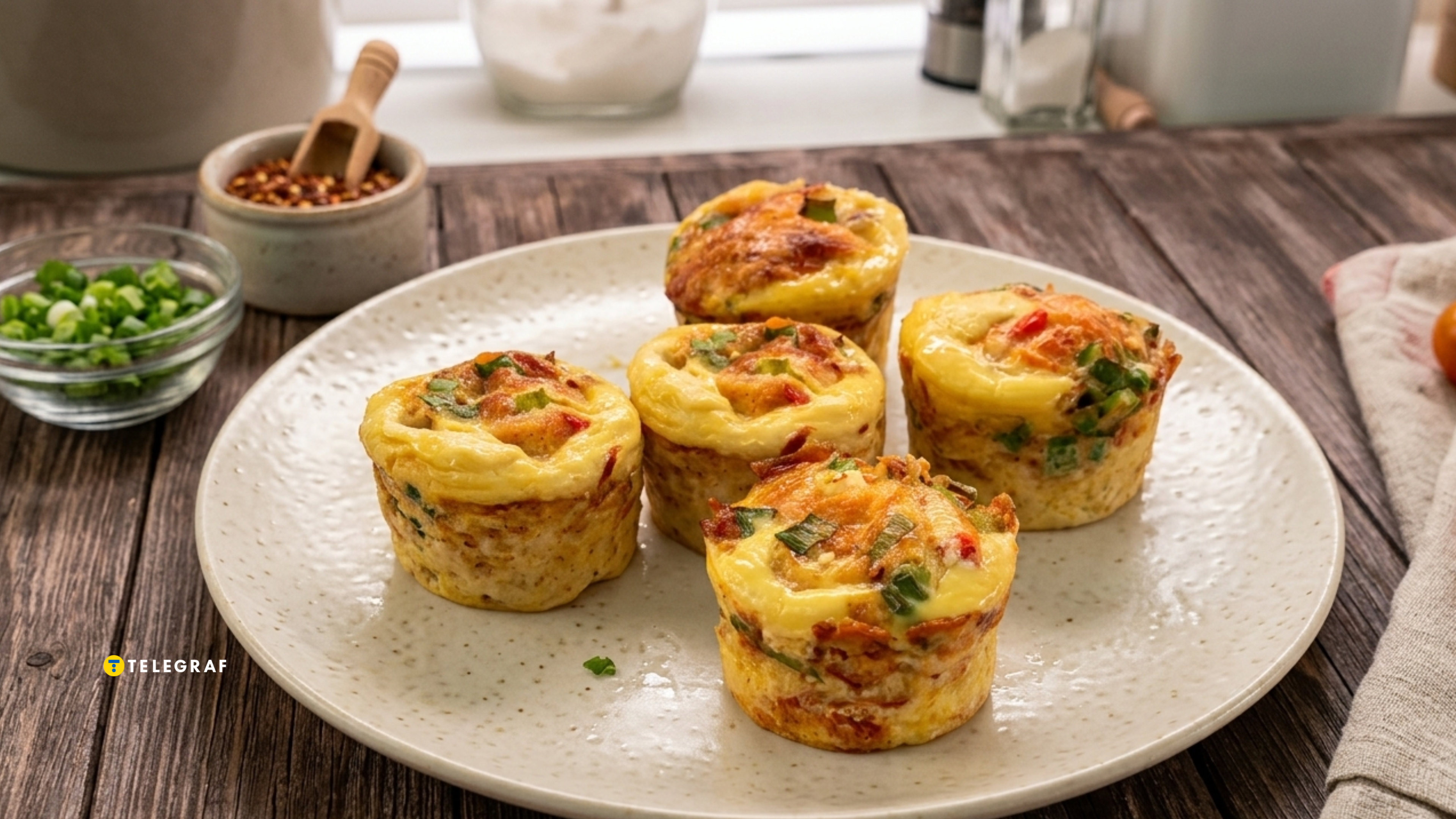 Всього 30 хвилин — і готово: рецепт курячих мафінів з овочами (відео)