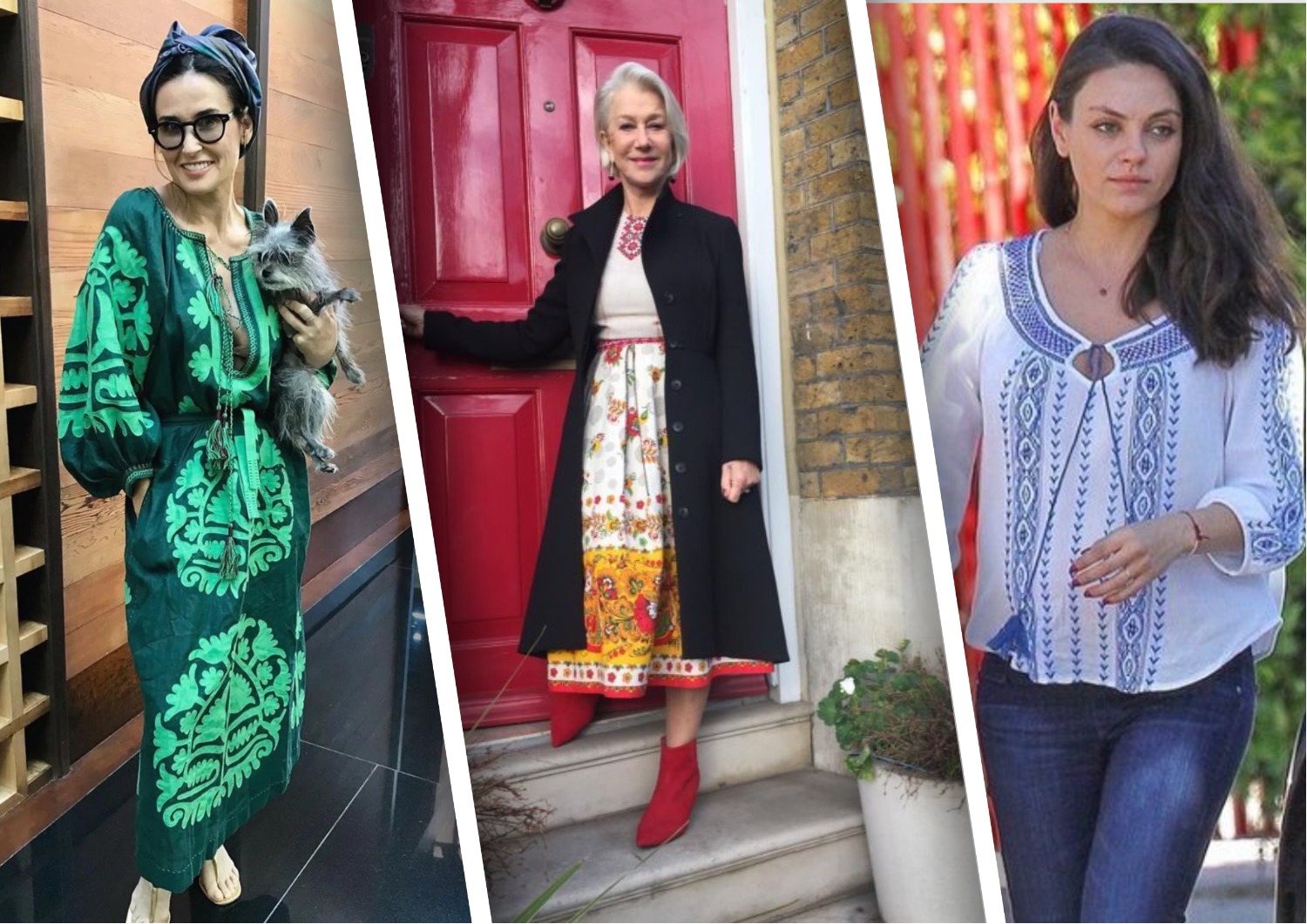 Как стильно носить вышиванку? Идеи образов в украинском стиле на каждый день (ФОТО)