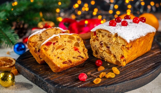 Традиционный рождественский фруктовый хлеб, рецепт приготовления