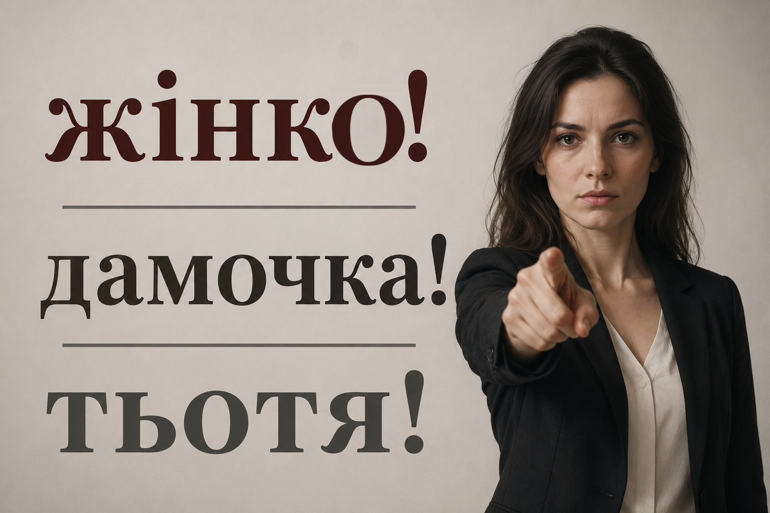 Ніколи не кажіть 