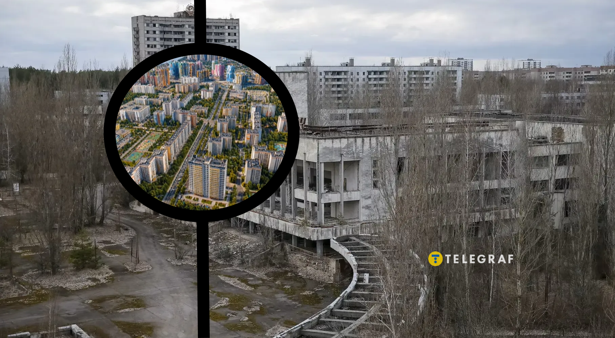 Прип’ять без Чорнобильської аварії: який вигляд мало б місто сьогодні (відео)