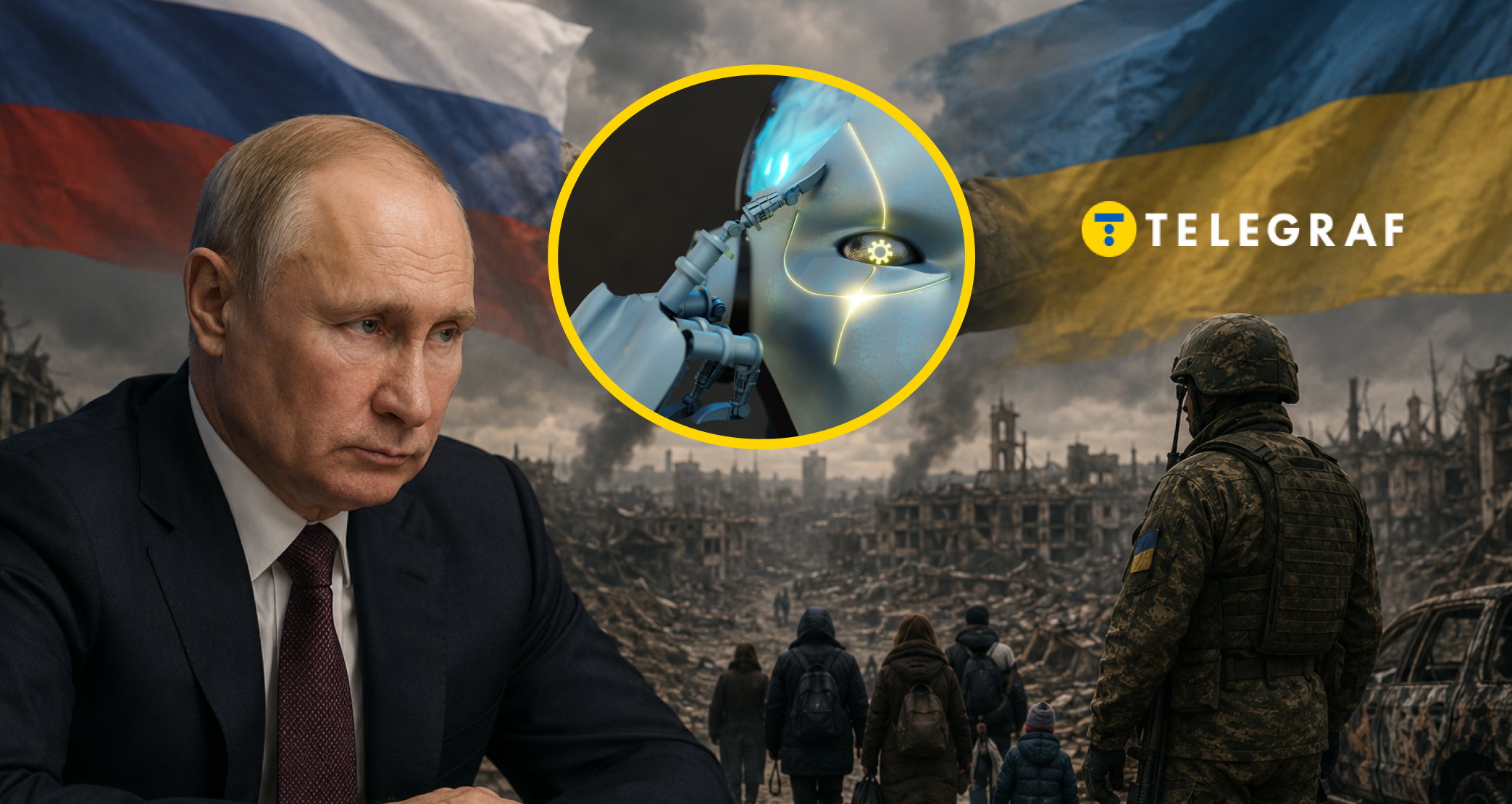 Путін раптово заговорив про закінчення війни: ШІ назвав можливий рік