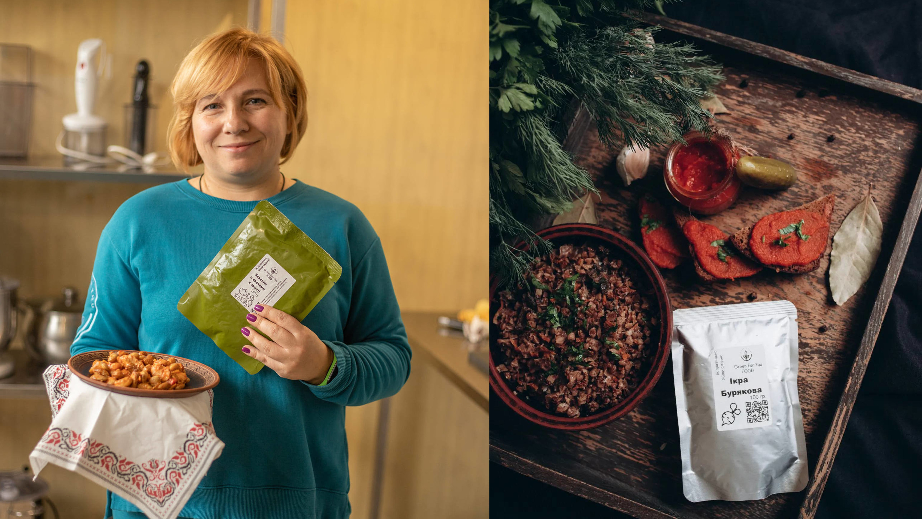 Еду в пакетах Green For You Food выпускает под Полтавой семья Черниковых -  переселенцев из Донецка - Телеграф