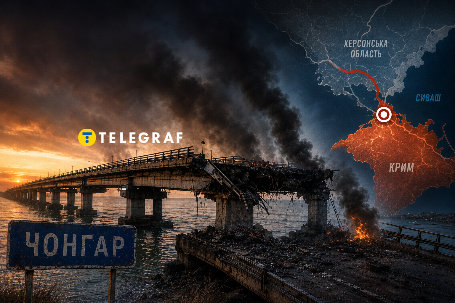 Чонгарський міст — перерізана артерія: чому він такий важлив