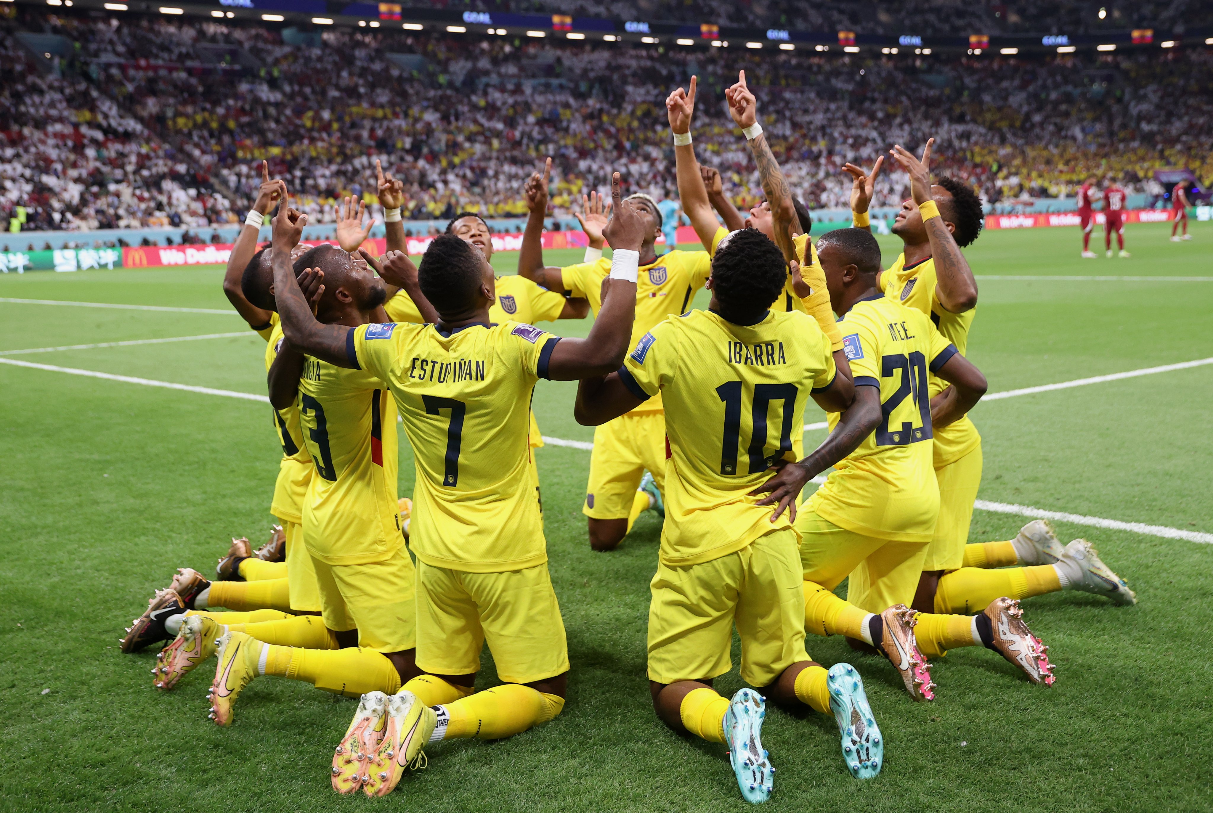 Катар Эквадор - смотреть видео - первый гол чемпионата мира 2022 - Телеграф