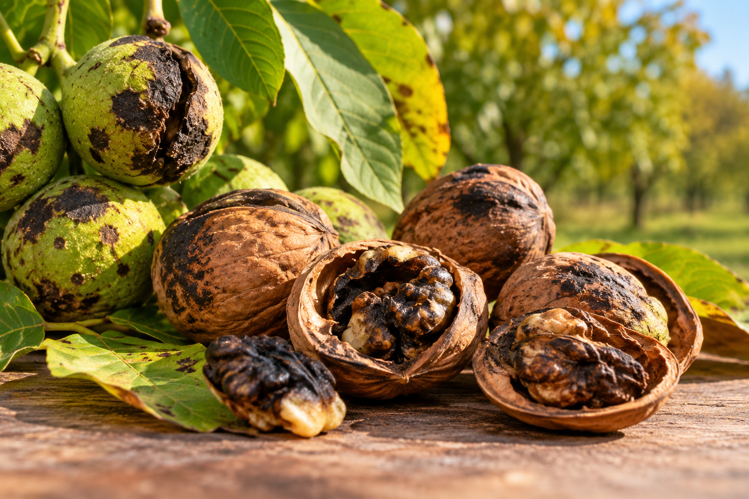 Pathophysiology Condtion Walnut blackening: disease causes and urgent treatment steps | News ...