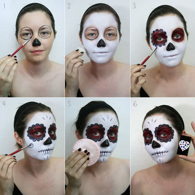 Как сделать макияж на Хэллоуин
