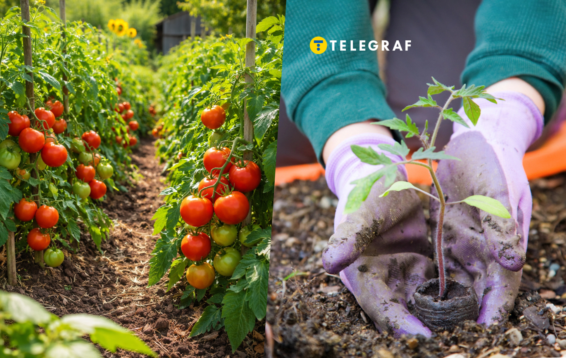 Садіть томати в 2026 тільки так: простий спосіб, який дає більше простору і менше проблем