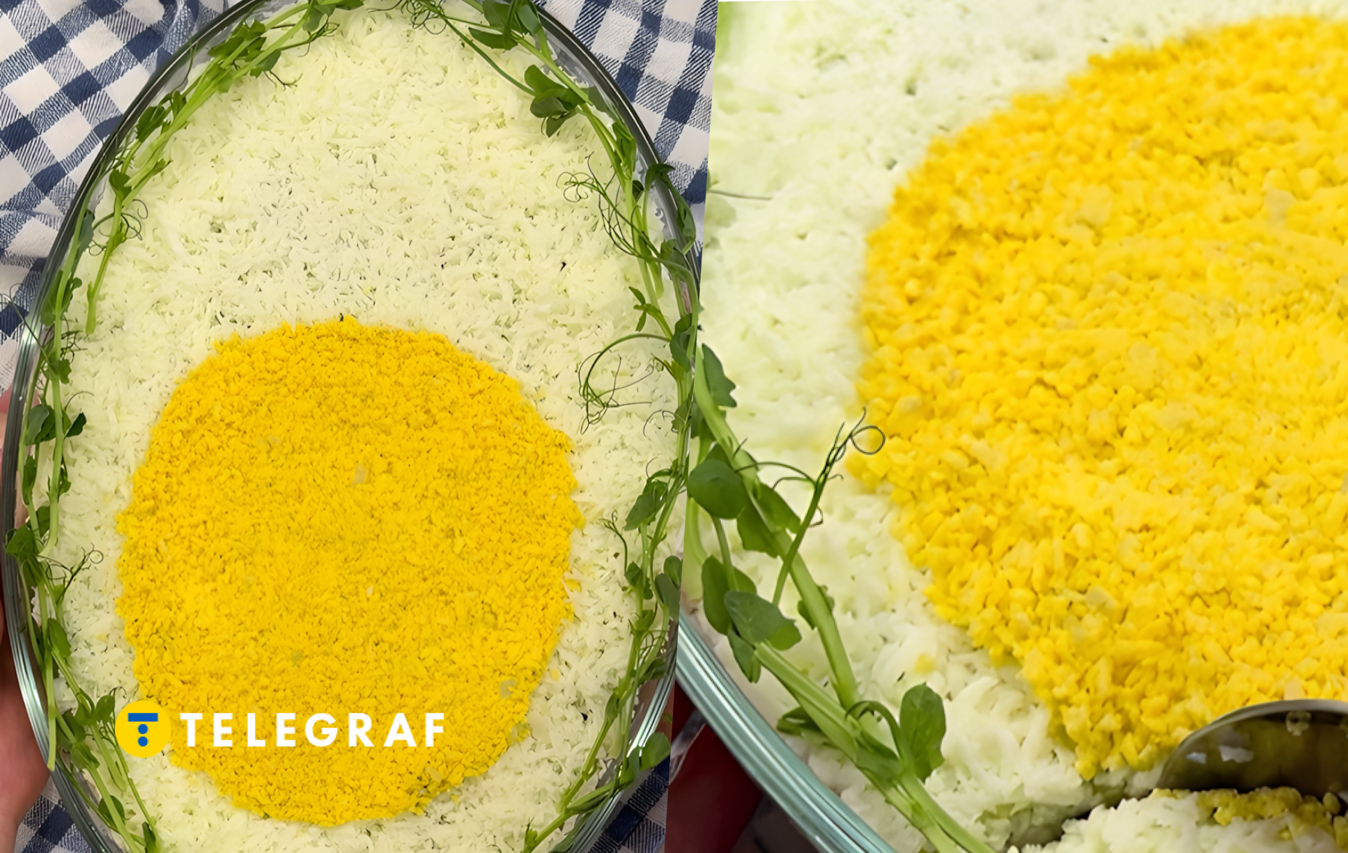 Королівська подача звичайних продуктів! Салат 