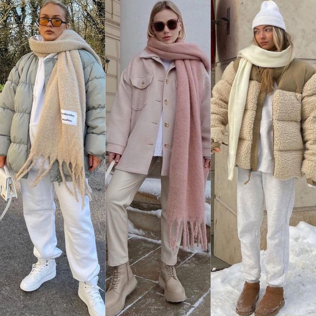 Самые модные шарфы на зиму 2023/24 — их носят все женщины с безупречным вкусом