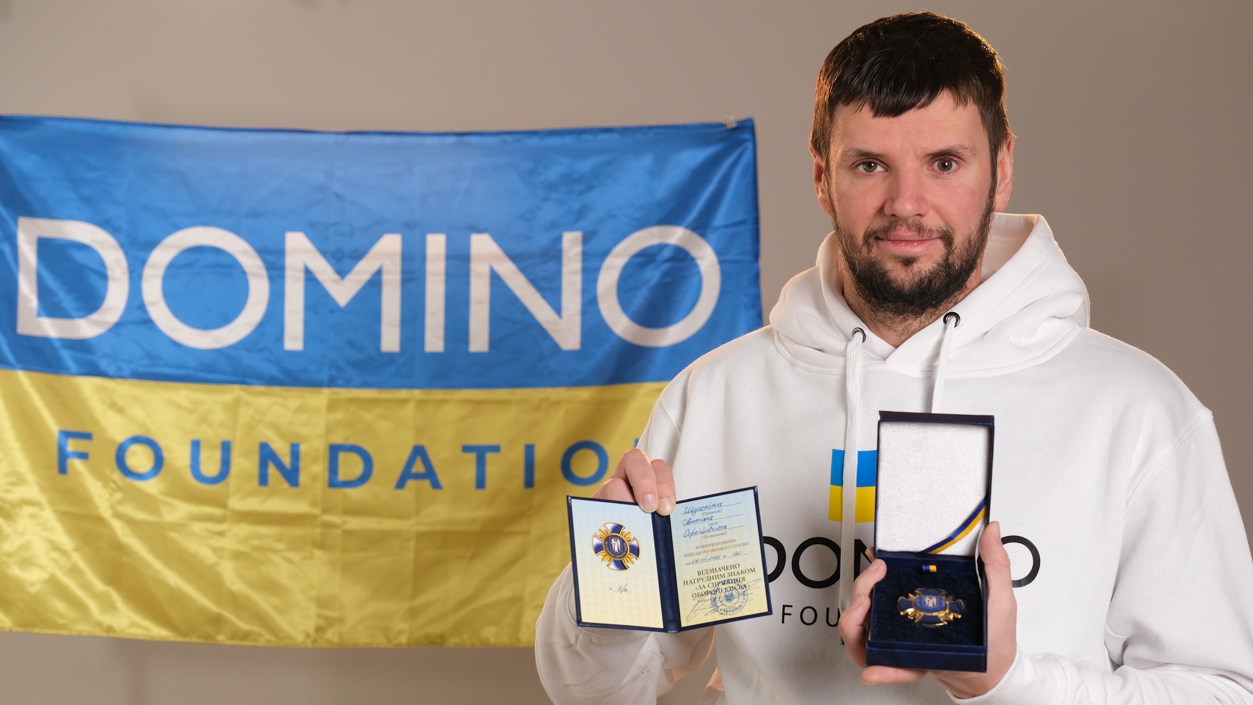 Антон Шухнін отримав нагороду 