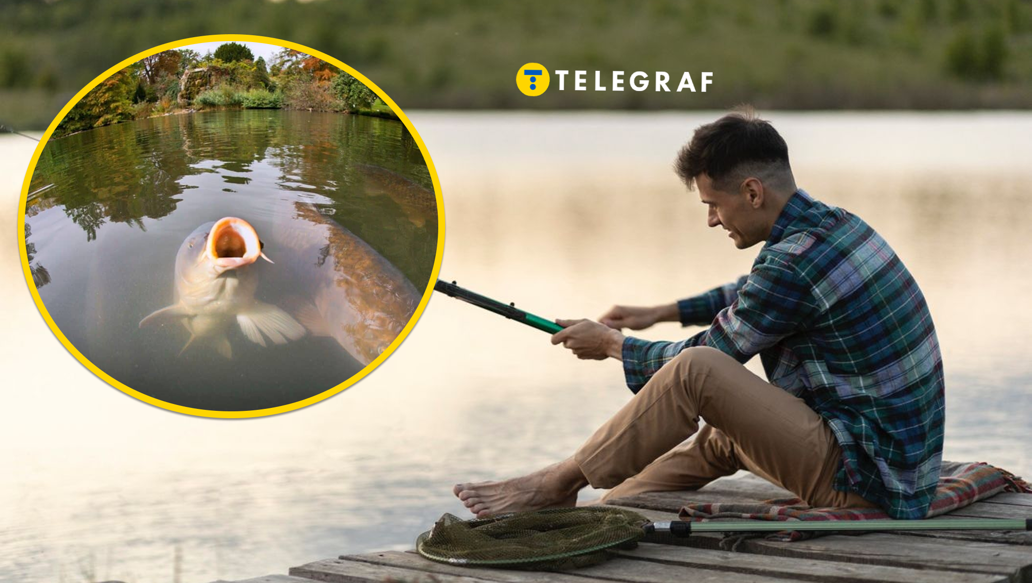 Підсак ледве не зламався під вагою: який трофей зловили рибалки (відео)