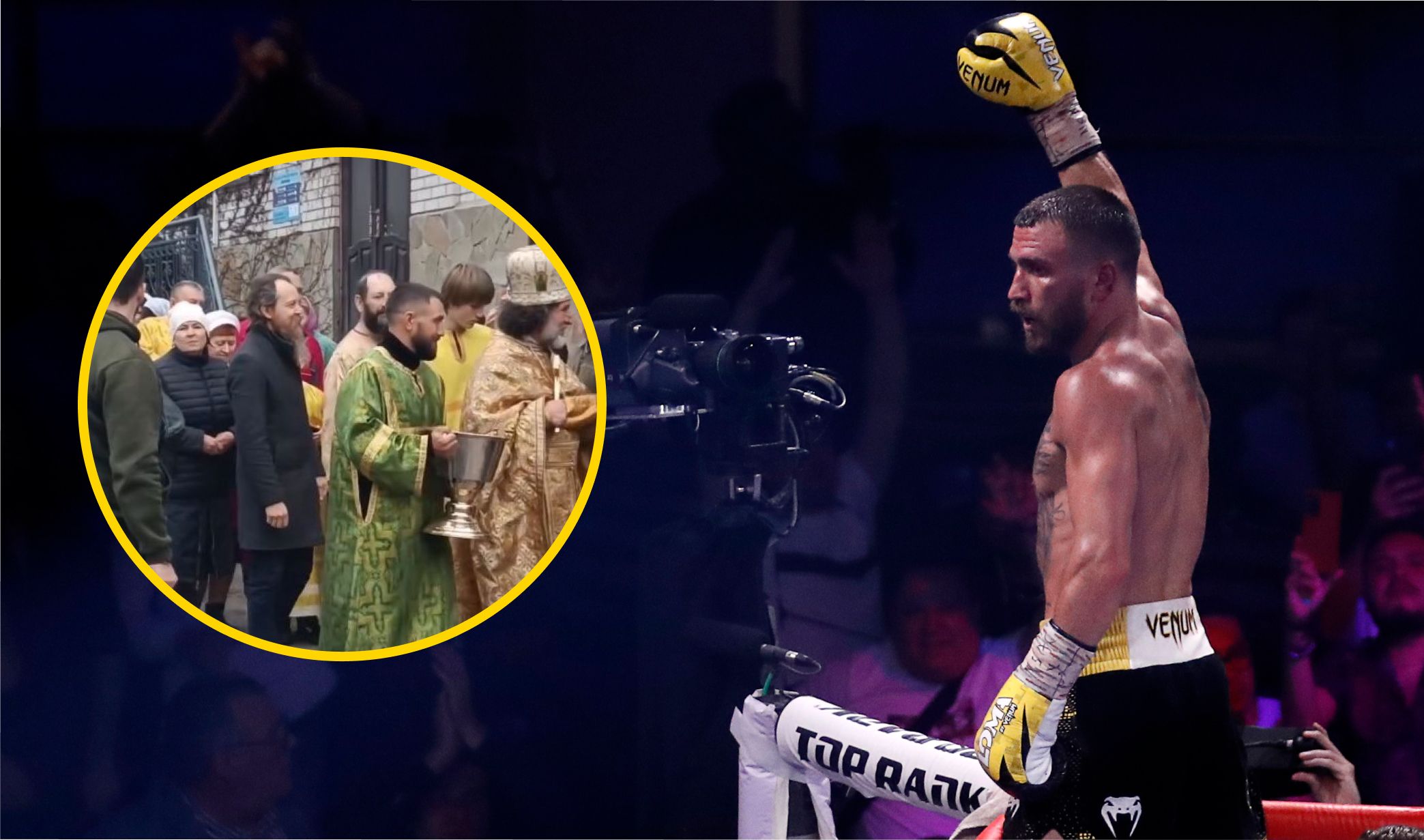 Ломаченко у рясі розсмішив українців: 