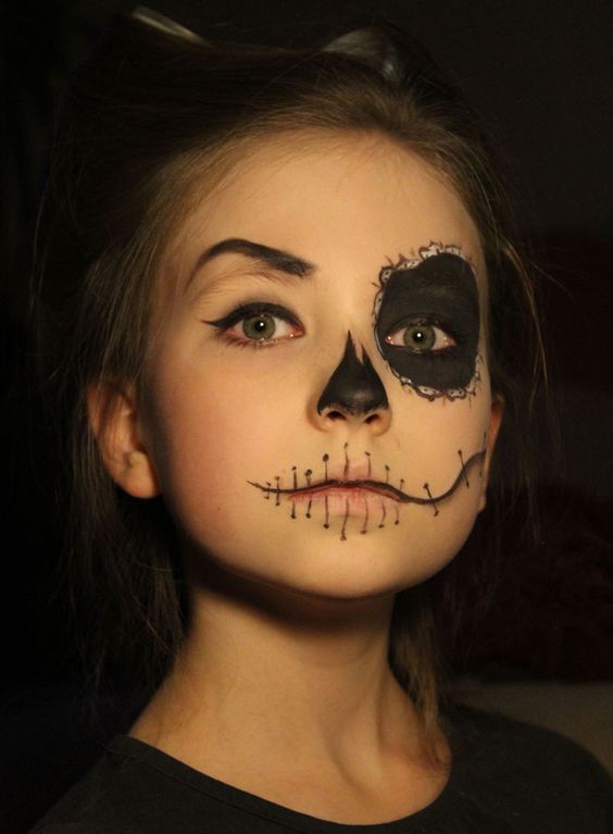 Картинки макияжа на хэллоуин