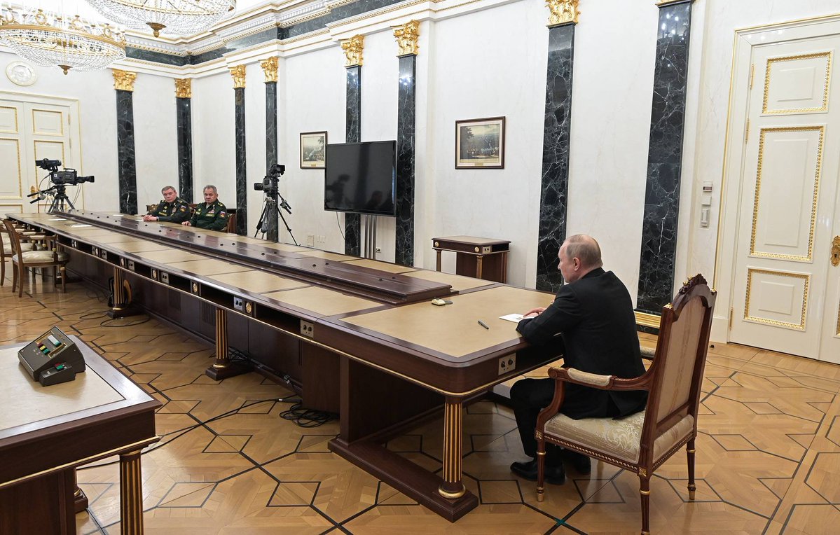 Шойгу Путин Герасимов совещание