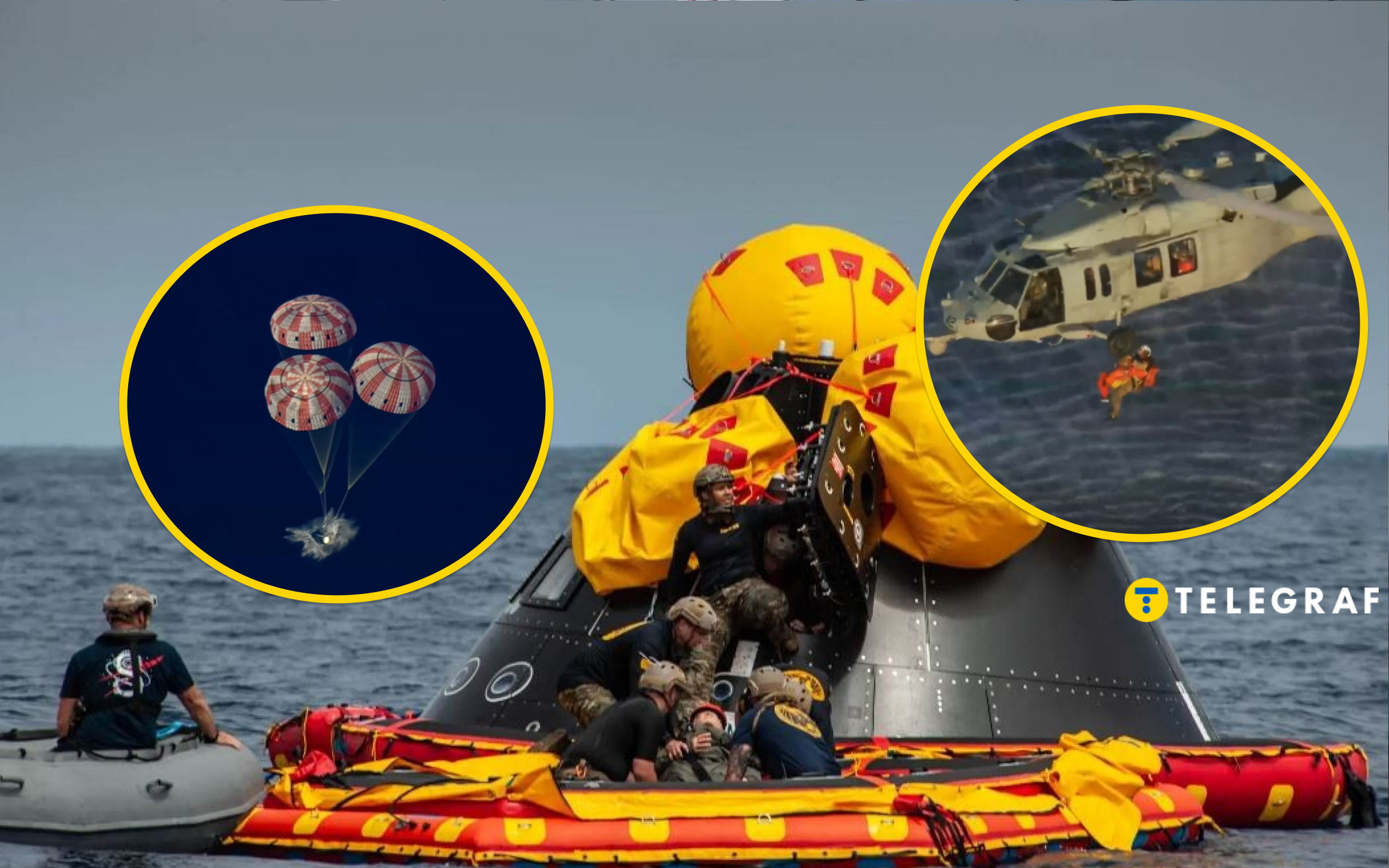 Місія Artemis II повернулася на Землю. Як почуваються астронавти (фото і відео)