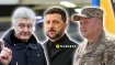 Порошенко, Зеленський та Залужний — три головні кандидати на вибори