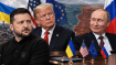 Владимир Зеленский, Дональд Трамп и Владимир Путин