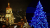 Елка в Киеве на Софийской площади